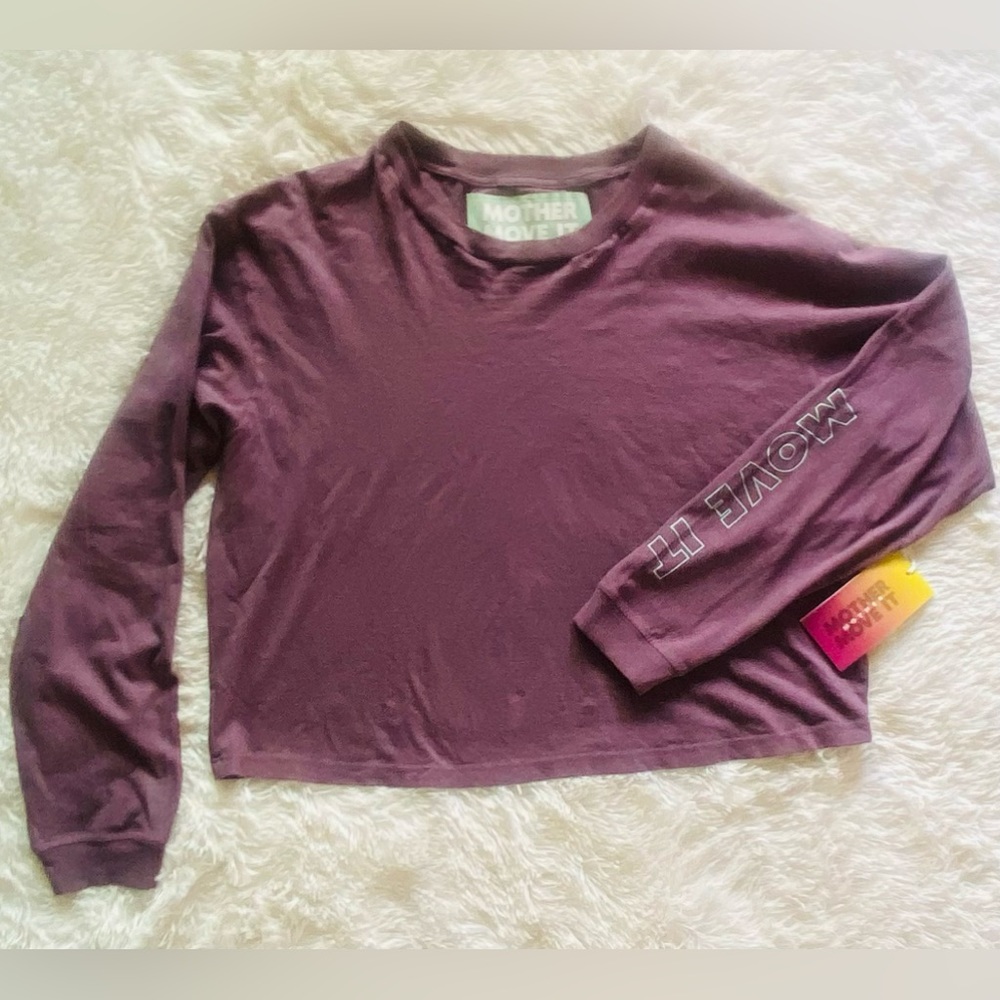 Mother Move It Womens L Long Sleeve Purple
Twister Crop Flint Get Physical Tee